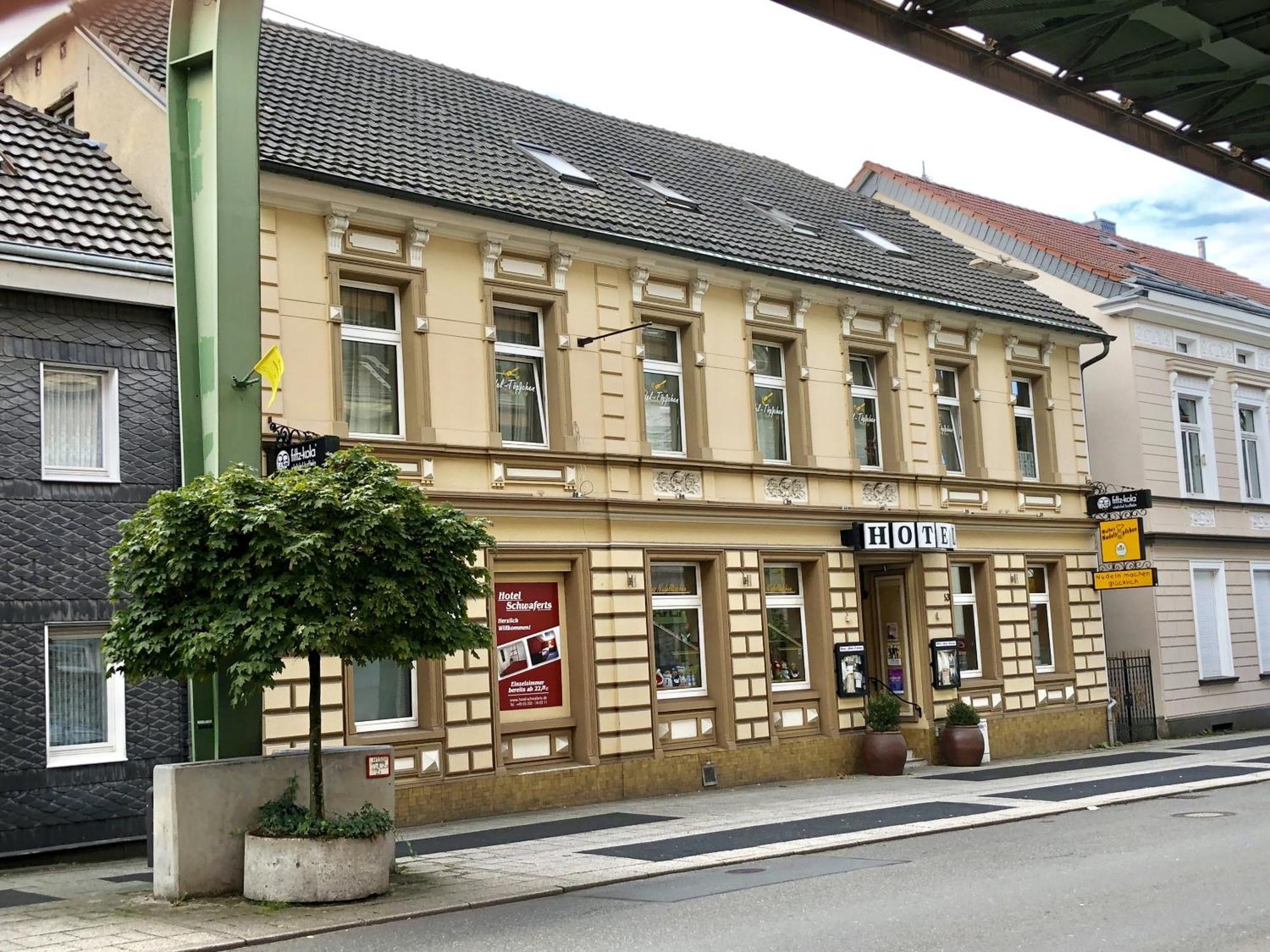 Hotel Schwaferts Wuppertal Dış mekan fotoğraf